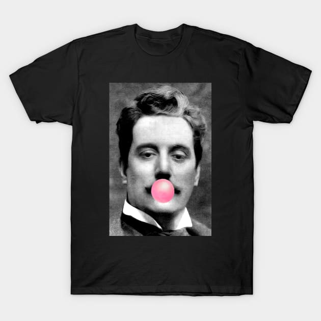 Giacomo Puccini T-Shirt by TheMusicophile